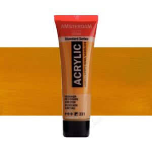 Farba akrylowa Amsterdam Talens 20 ml 231 Gold Ochre