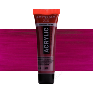 Farba akrylowa Amsterdam Talens 20 ml 567 Permanent Red Violet