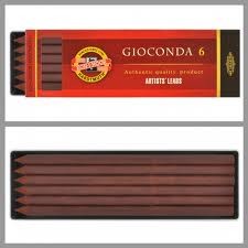 Grafity do ołówka automatycznego 5,6 mm Sepia jasny brąz Kubuś Koh i Noor