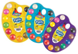 Farby wodne akwarelowe zestaw 12 kolorów Paletka, Colorino