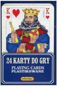Karty do gry talia 24 karty, Adamigo