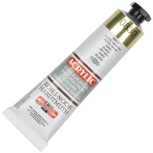 Farba akrylowa złota 40 ml 830, Koh i Noor