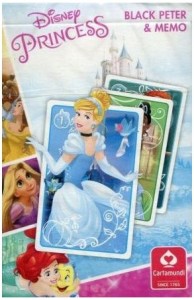Karty do gry Czarny Piotruś i Memo Princess, Cartamundi