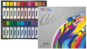 Pastele suche zestaw 24 kolorów Colorino Artist