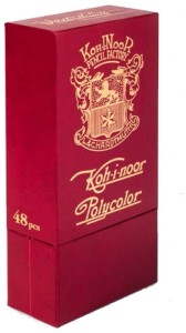 Kredki ołówkowe Polycolor 48 kolorów Retro artystyczne Koh i Noor