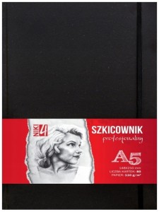Szkicownik w twardej oprawie A5 110g 80 kartek, Koh-I-Noor