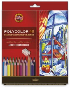 Kredki ołówkowe Polycolor 48 kolorów artystyczne Koh i Noor