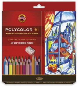 Kredki ołówkowe Polycolor 36 kolorów artystyczne Koh i Noor