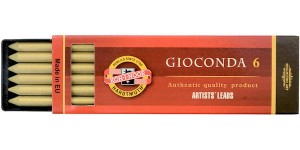 Grafity do ołówka automatycznego 5,6 mm złote Kubuś Koh i Noor