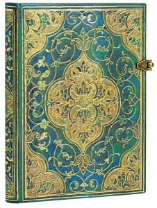 Notes Paperblanks Midi w linie Turquoise Chronicles