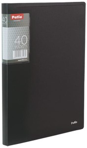 Album ofertowy A4 czarny 40 koszulek, Patio