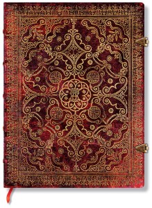 Notes Paperblanks Ultra w linie Equinoxe Carmine