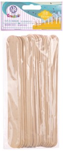 Patyczki z naturalnego drewna, 18 sztuk -200 mm x 25 mm x 1,6 mm Sosnowy domek, Astra