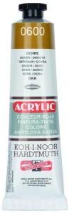 Farba akrylowa ochra 40 ml, Koh i Noor