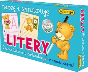 Gra Piszę i zmazuję litery, Adamigo