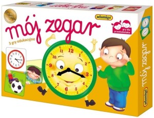 Gra Mój Zegar Loteryjka edukacyjna, Adamigo