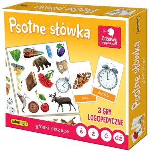 Gra psotne słówka głoski ciszące, Adamigo