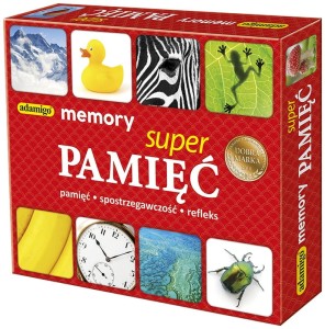 Gra Memory Super Pamięć, Adamigo