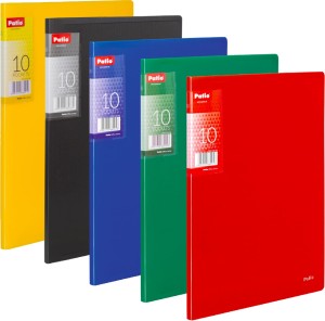 Album ofertowy A4 czerwony 10 koszulek, Patio