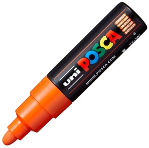 Marker z farbą Posca PC-7M pomarańczowy, Uni
