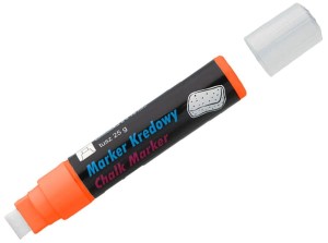 Marker kredowy pomarańczowy gruby 8x15 mm Jumbo Toma
