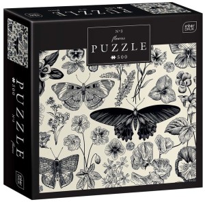 Puzzle 500 elementów Kwiaty 3 Flowers, Interdruk