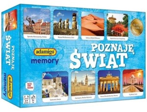 Gra Poznaj Świat Memory, Adamigo