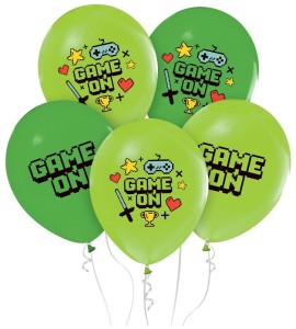Balony Game On Pixel 5 sztuk 30 cm, GoDan