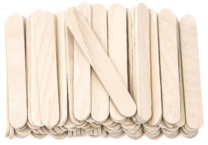 Patyczki drewniane kreatywne mini naturalne 100 sztuk, DP Craft