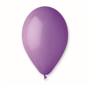 Balony pastelowe lawendowe 25 cm 100 sztuk, GoDan