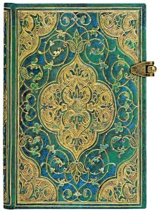 Notes Paperblanks Mini w linie Turquoise Chronicles