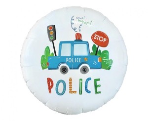 Balon foliowy Police Policja 36 cm, Godan