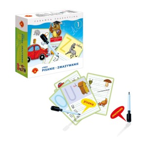 Gra edukacyjna Literki Pisanie i Zmazywanie, Alexander