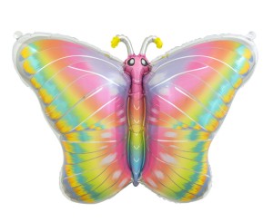Balon foliowy Pastelowy Motyl 64 x 53 cm, GoDan