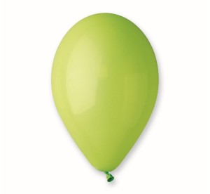 Balony pastelowe pistacjowe 25 cm 100 sztuk, GoDan