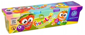 Masa plastyczna Frutolina Pastelowa 4 kolory x 100g Pachnąca, Astra