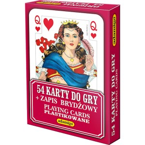 Karty do gry talia 54 karty, Adamigo