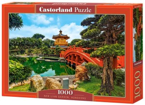 Puzzle 1000 elementów Ogród Nan Lian Garden Hongkong, Castorland