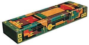 Piórnik Paperblanks pudełko zamykane na magnes Sybil Pye Bindings Lion's Den