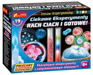 Zabawka naukowa Ciekawe eksperymenty rach ciach i gotowe 8+, Ranok Creative