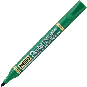 Marker permanentny Pentel zielony 1,5 mm okrągły N850