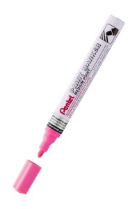 Marker olejowy Pentel różowy 4,5 mm MMP10 aluminiowa obudowa