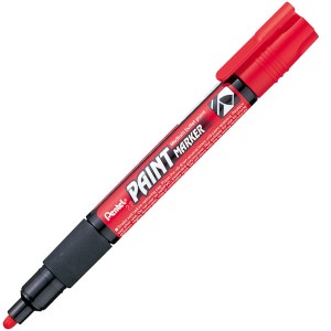 Marker olejowy Pentel czerwony 2,5 - 2,9 mm MMP20