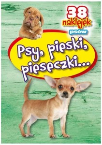 Książka Psy, pieski, pieseczki 38 naklejek, MD