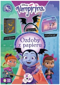 Książka Ozdoby z papieru Vampirina, Zielona Sowa