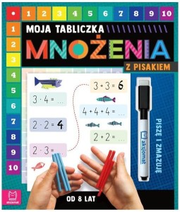 Książka Moja tabliczka mnożenia z pisakiem Piszę i zmazuję 8+, Aksjomat