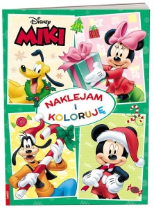 Książka Miki Kolorowanka z naklejkami 3+, Ameet