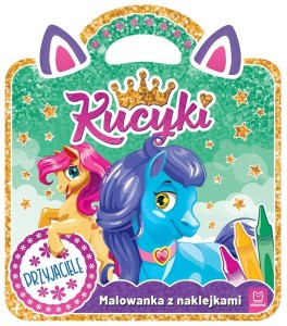 Kolorowanka z naklejkami Kucyki Przyjaciele 4+, Aksjomat