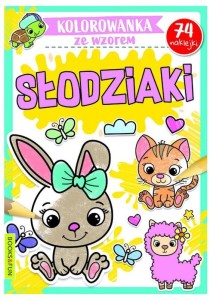 Książka Kolorowanka ze wzorem. Słodziaki, Books&Fun