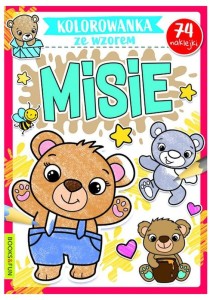 Książka Kolorowanka ze wzorem. Misie, Books&Fun
